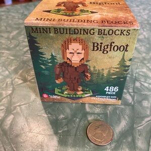 Brand New in Box “Mini Block” Bigfoot Mini Building Block Kit